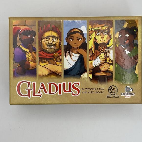 Gladius - Deep Water Games - Card Game 2-5 players, Betting & Bluffing Complete - Picture 1 of 15